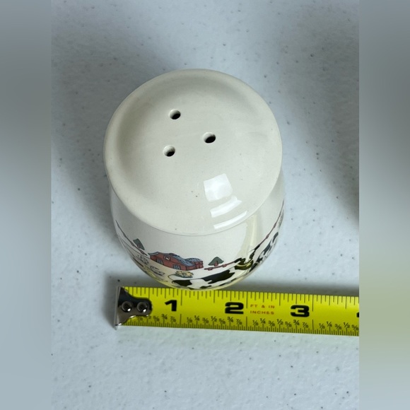 VTG Ceramic Barnyard Farm Animals Salt & Pepper Shaker Set Country Cottage Core - Picture 11 of 11